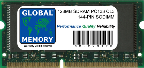 128MB PC133 133MHz 144-PIN SDRAM SODIMM MEMORY RAM FOR AKAI MPC500 / MPC1000 / MPC2500 SAMPLERS (EXM128) - Click Image to Close